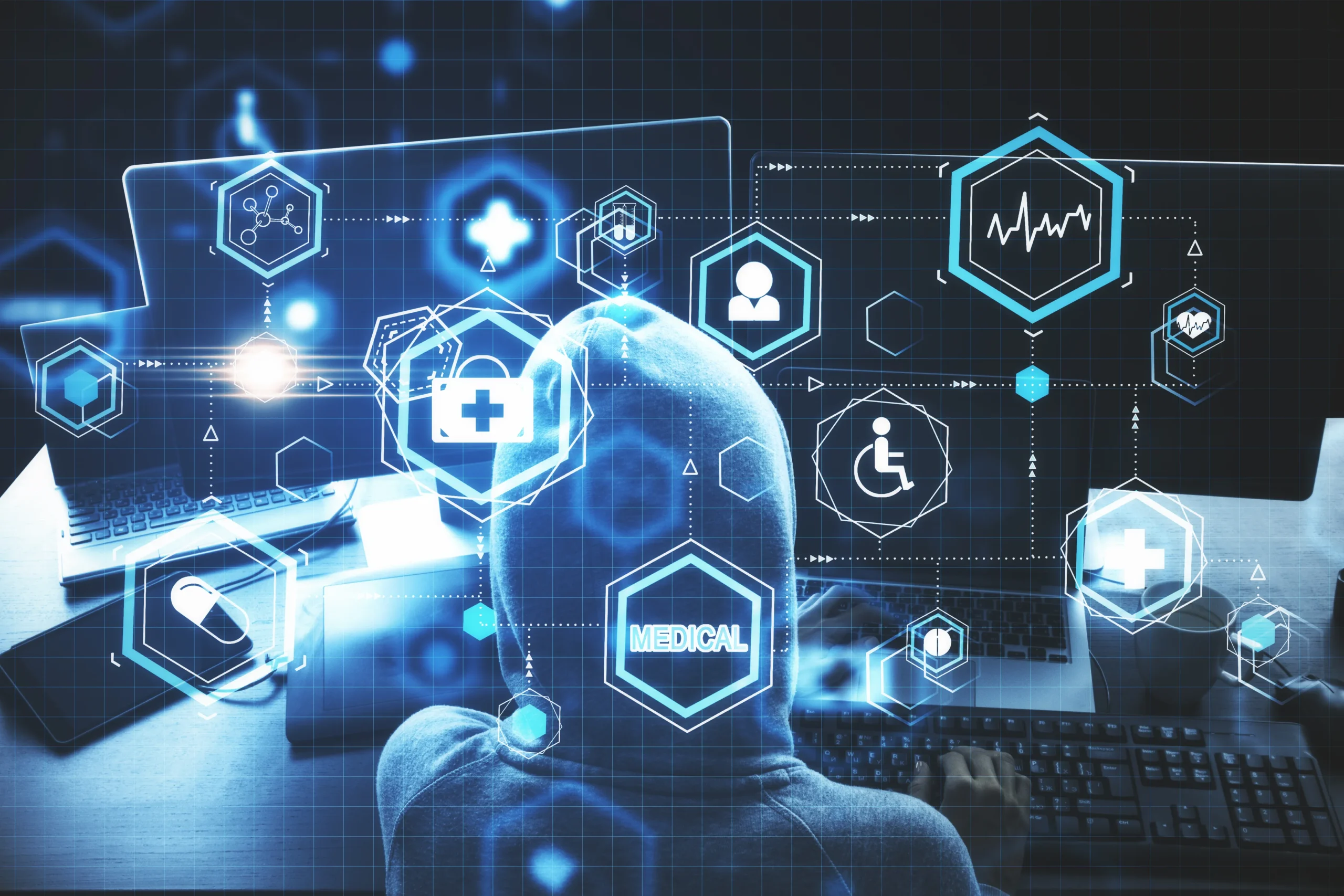 Healthcare professional securely authenticating into Elixir EHR